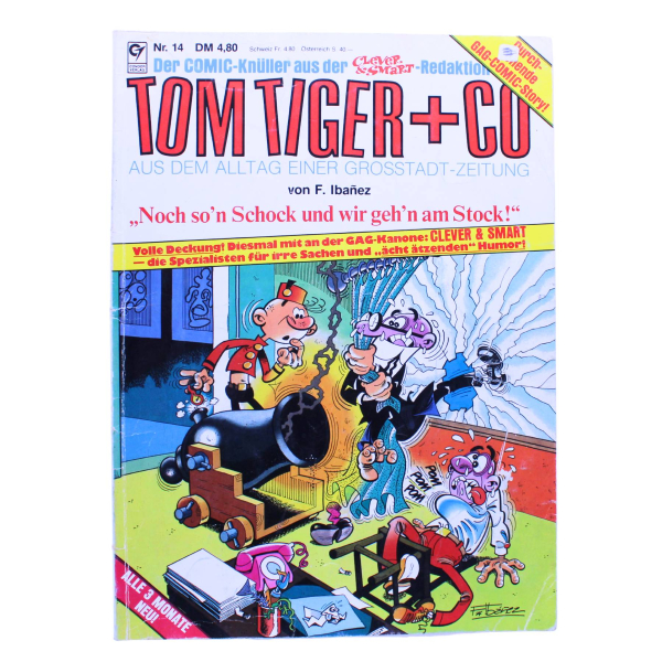 Tom Tiger + Co Nr. 14 – Noch so’n Schock und wir geh’n am Stock! (Condor 1984)